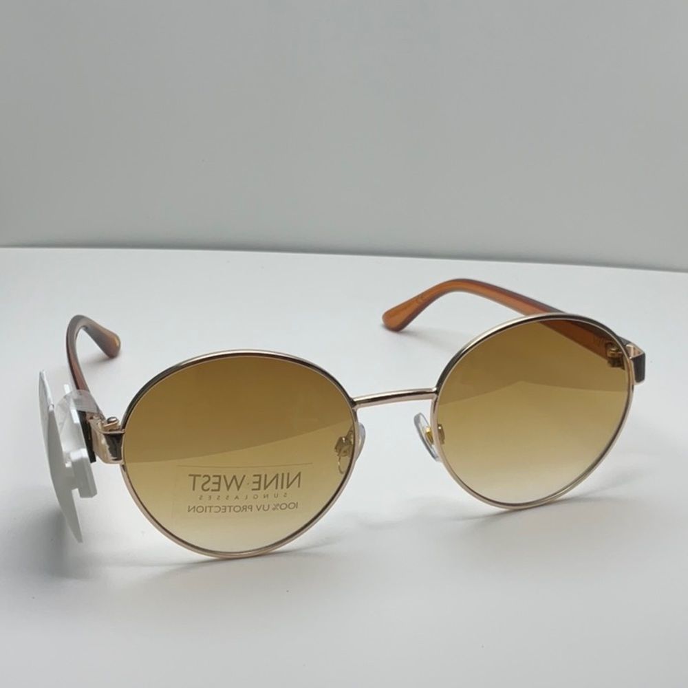Nine West  gold rim round sunglasses | NWT